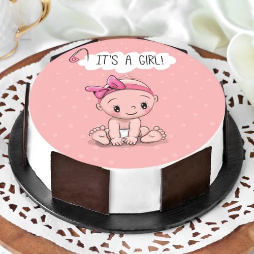 designer cakes for new born baby, order cakes for baby shower, fondant cakes order for baby shower.