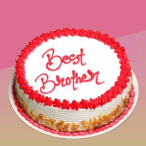 Cakes for Brother, buy online birthday cakes for brother, order designer cakes for brother, photo cakes for brother, order online minion cakes for brother