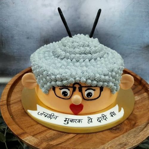 designer cakes for grand mother, cakes for grand mom
