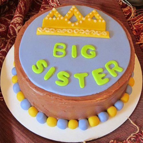 Cakes for Sister, send birthday cakes to sister, order cakes for sister online, send cakes for sister, Happy Birthday Cakes for sister, buy online fondant cakes for sister