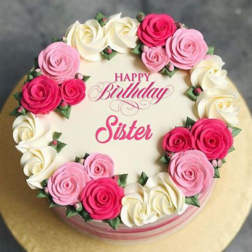 Cakes for Sister, send birthday cakes to sister, order cakes for sister online, send cakes for sister, Happy Birthday Cakes for sister, buy online fondant cakes for sister