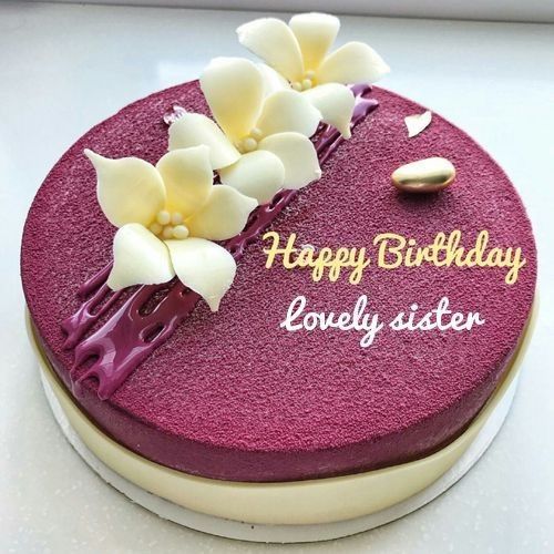 Cakes for Sister, send birthday cakes to sister, order cakes for sister online, send cakes for sister, Happy Birthday Cakes for sister, buy online fondant cakes for sister