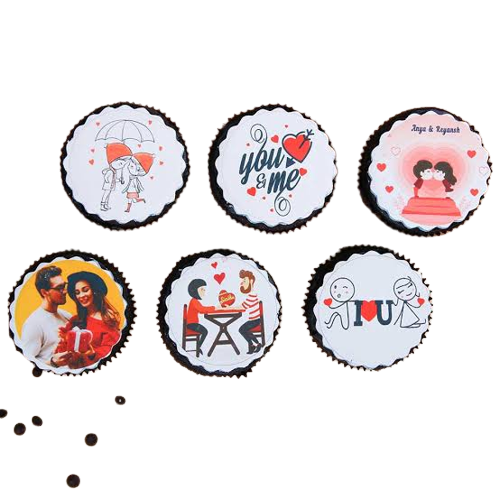 order cupcakes for anniversary in India, online birthday cupcakes in India, cupcakes delivery in India, send cupcakes to India, same day delivery in India