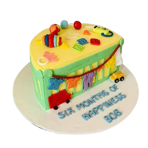 designer cakes for new born baby, order cakes for baby shower, fondant cakes order for baby shower.